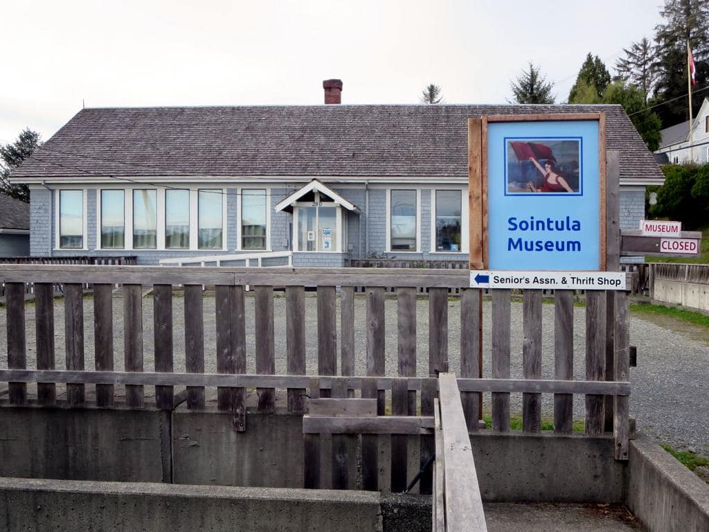 The Sointula Museum on Malcolm Island, British Columbia, in the village's old school building, in 2015.