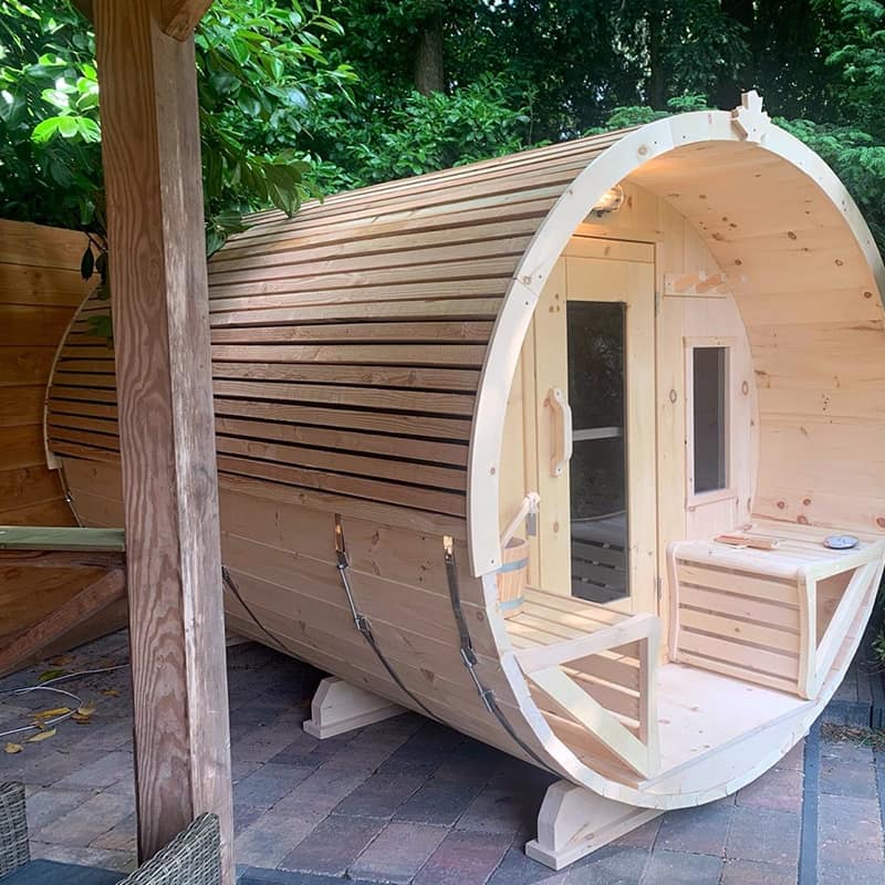 Bunkie Life Barrel Sauna