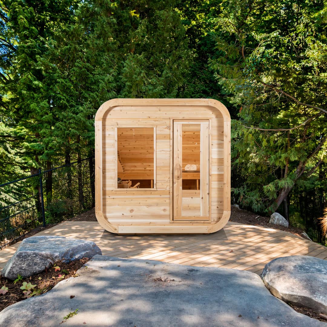 LeisureCraft Canadian Timber Luna Sauna